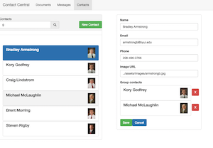 Screen grab of an Angular 4 project