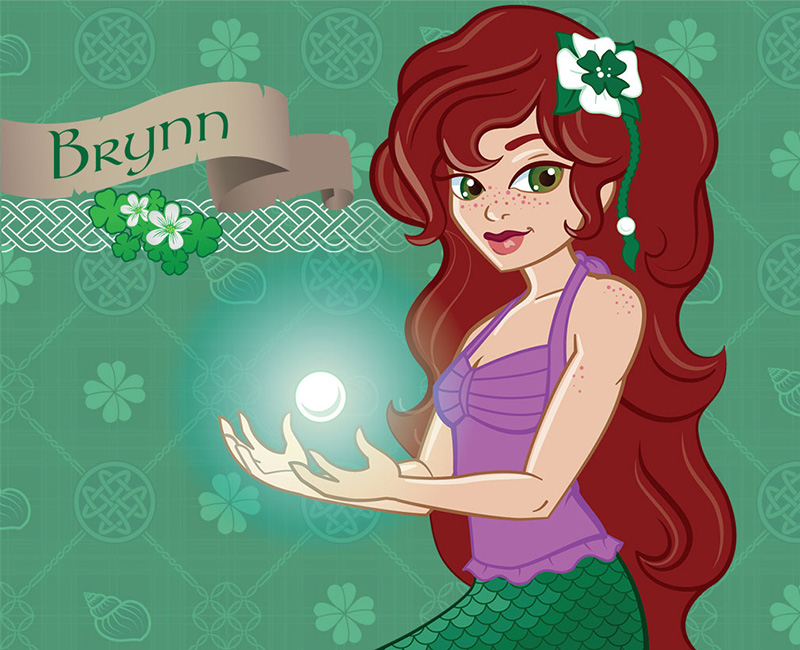 Mermaiden Brynn says hi