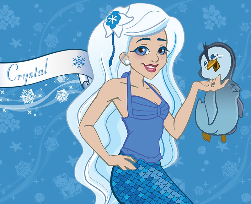 Mermaiden Crystal says hi