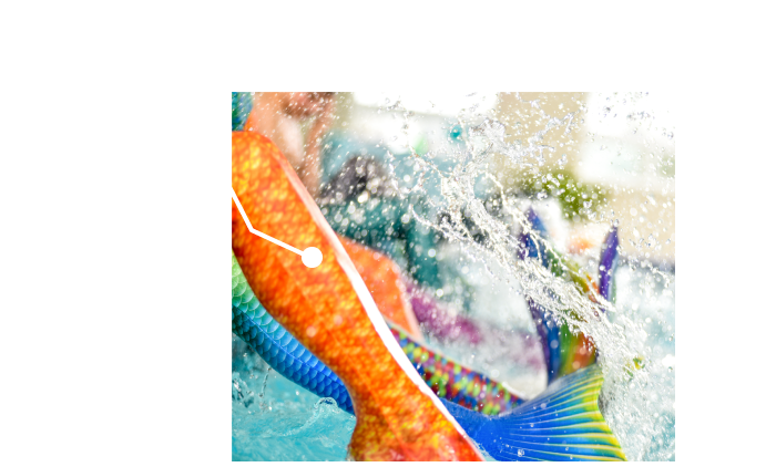 Fin Fun tails are durabile and fade resistant, the tails play as hard as you do.